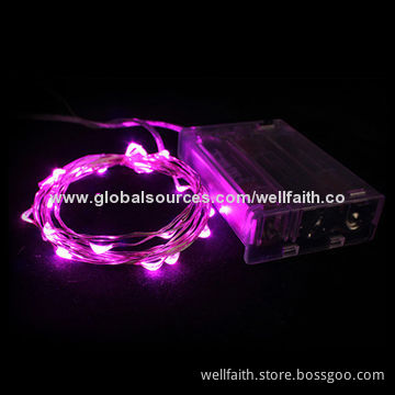 Battery Powered Solar LED Christmas Lights